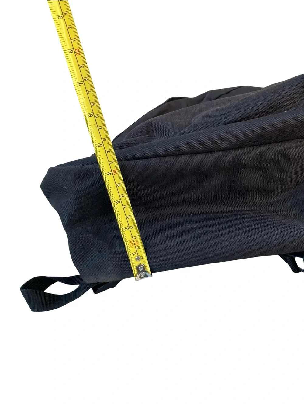 Herschel Supply Co Nova Mini Backpack Black Canvas Dual Carry Handles Bag Logo